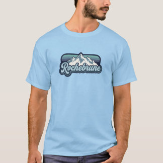 T-Shirt Rochebrune écriture Montagne Alpine