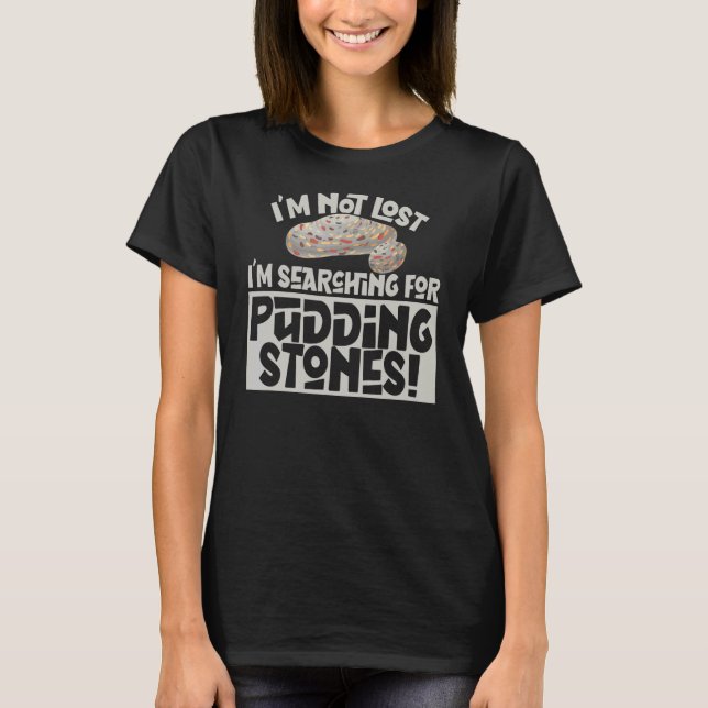 T-shirt Rocher Collecteur Pudding Pierre (Devant)