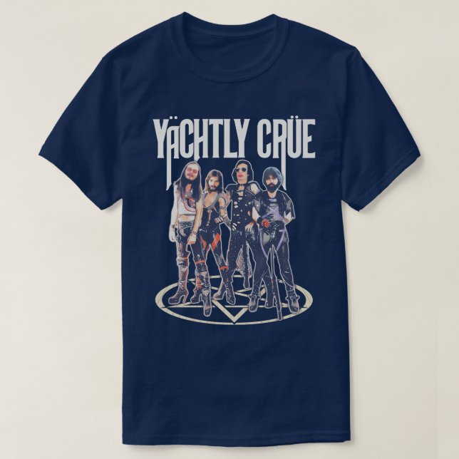 T-shirt Rocher de yacht lourd (Design devant)
