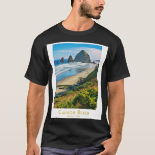 T-shirt Rocher d'Haystack de Cannon Vintage
