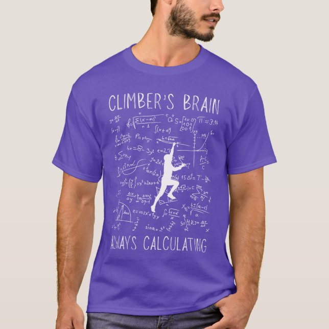 T-shirt Rocher drôle d'escalade de bloc rétro (Devant)