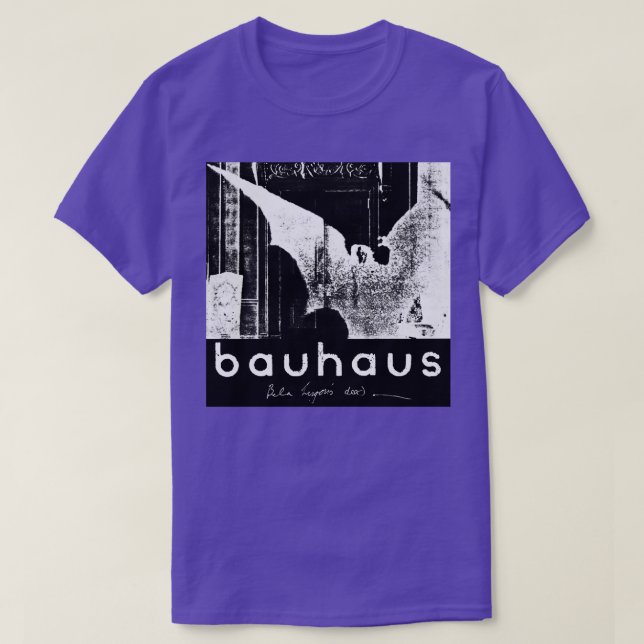 T-shirt rocher du bauhaus (Design devant)