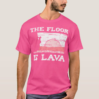 T-shirt Rocher Escalade Plancher Lava Rocher Boulder