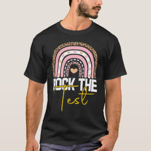 T-shirt rocher le jour de l'examen enseignant test jour ar