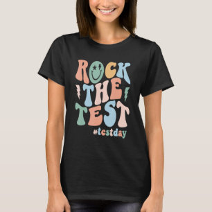 T-shirt Rocher Le Jour De Test Tests Apprentissage Motivat
