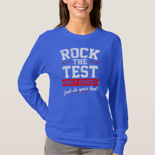 T-shirt Rocher Le Point De Test Stress Juste Faites Votre 