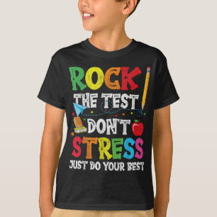 T-shirt Rocher Le Point De Test Stress Juste Faites Votre