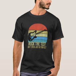 T-shirt Rocher Le Test Point Stress Test Day Test Test Day