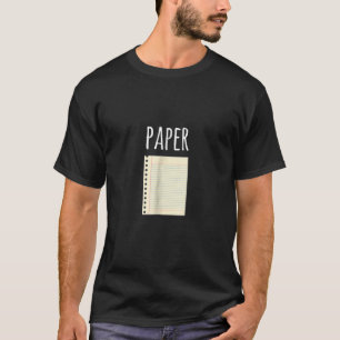 T-shirt Rocher, Papier, Ciseaux Correspondant Costumes Hal