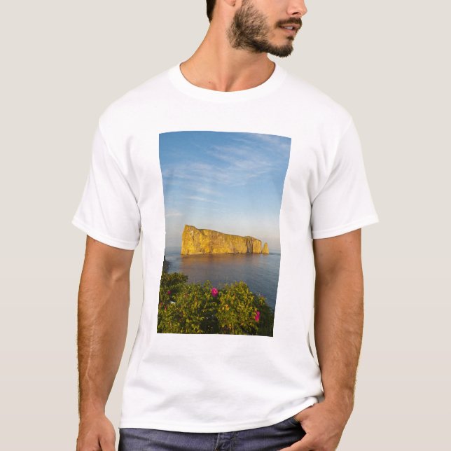 T-shirt Rocher Perce (Rocher Percé), Québec, Canada. (Devant)