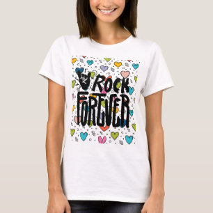 T-shirt rocher pour toujours