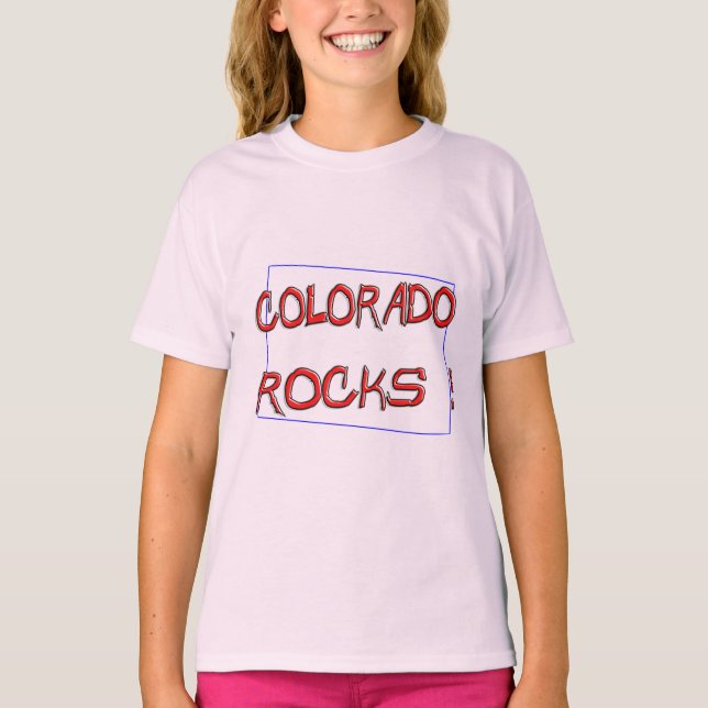 T-shirt ROCHERS DU Colorado (Devant)