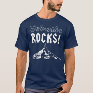 T-shirt Rochers du Nebraska par la côte du Corn