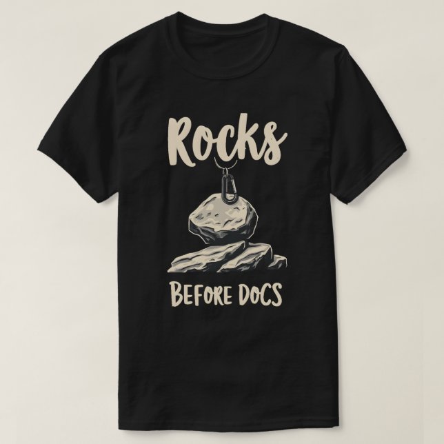 T-shirt Roches Avant Docs (Design devant)