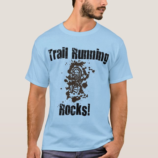 T-shirt Roches courantes de traînée (Devant)