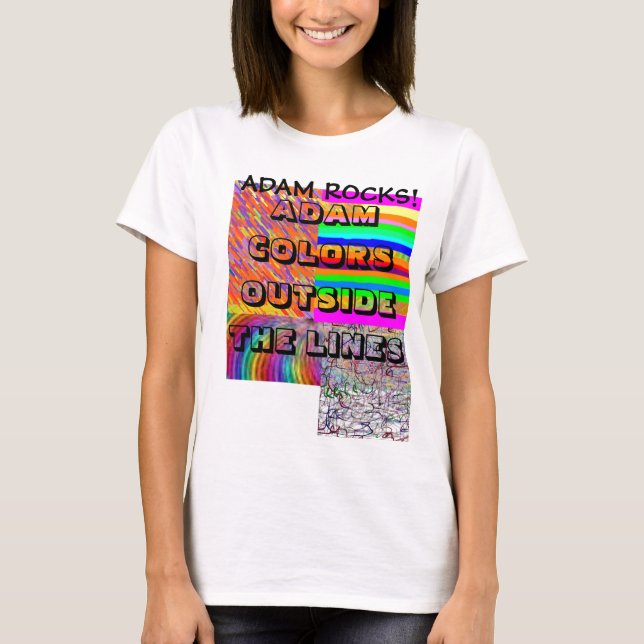 T-shirt Roches d'Adam ! (Devant)