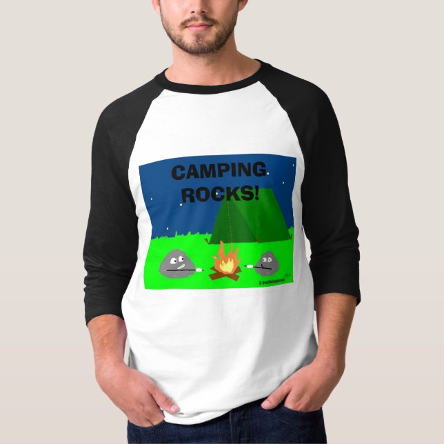 T-SHIRT ROCHES DE CAMPING ! (Devant)