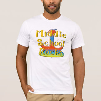 T-shirt Roches de collège - guitare