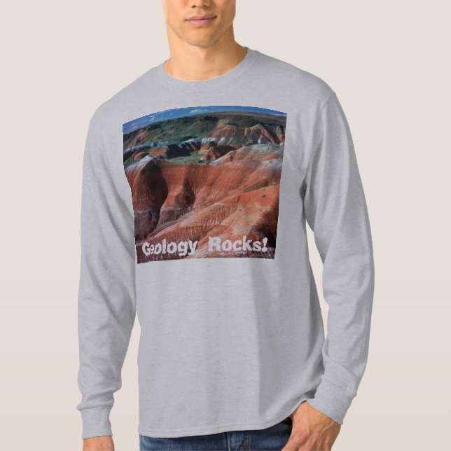 T-shirt Roches de géologie ! (Devant)