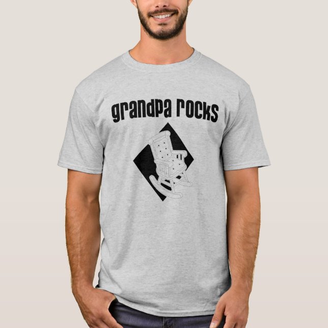 T-shirt Roches de grand-papa (Devant)