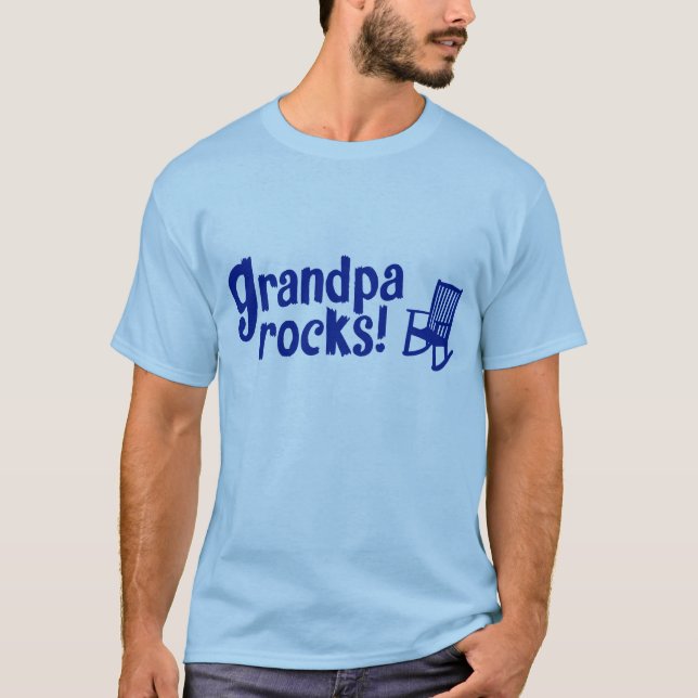 T-shirt Roches de grand-papa (Devant)