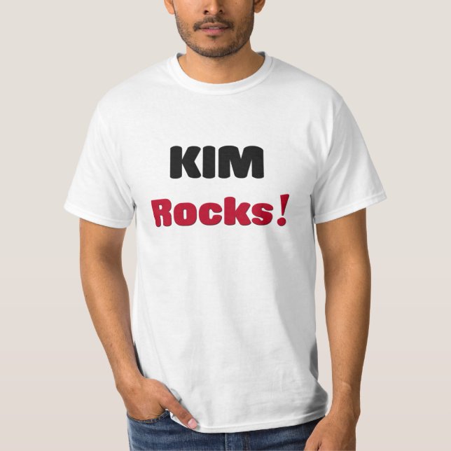 T-shirt Roches de Kim (Devant)