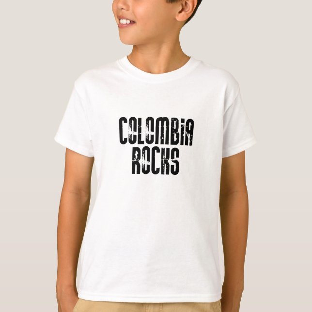 T-shirt Roches de la Colombie (Devant)