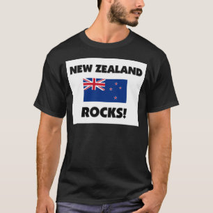 T-shirt Roches de la Nouvelle Zélande