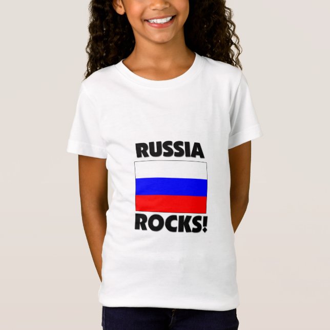 T-Shirt Roches de la Russie (Devant)