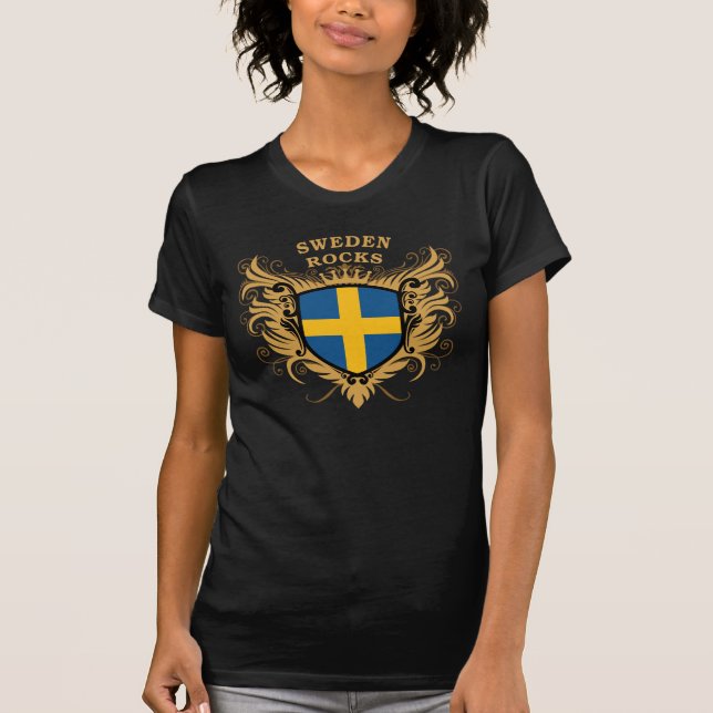 T-shirt Roches de la Suède (Devant)