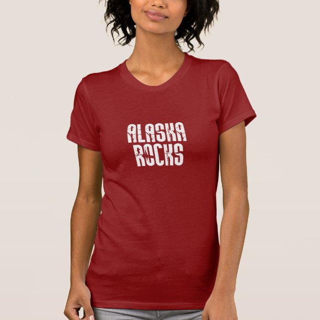 T-shirt Roches de l'Alaska (Devant)