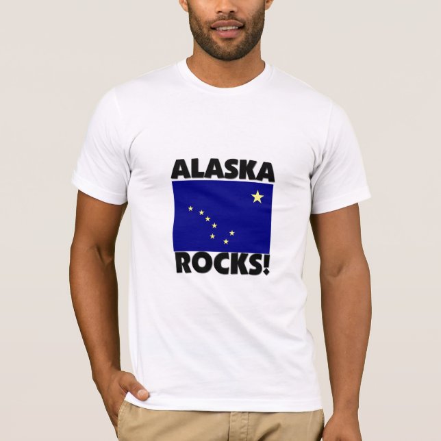 T-shirt Roches de l'Alaska (Devant)