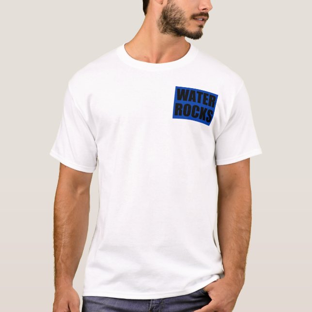 T-shirt Roches de l'eau (Devant)