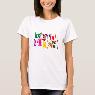 T-shirt Roches de maths
