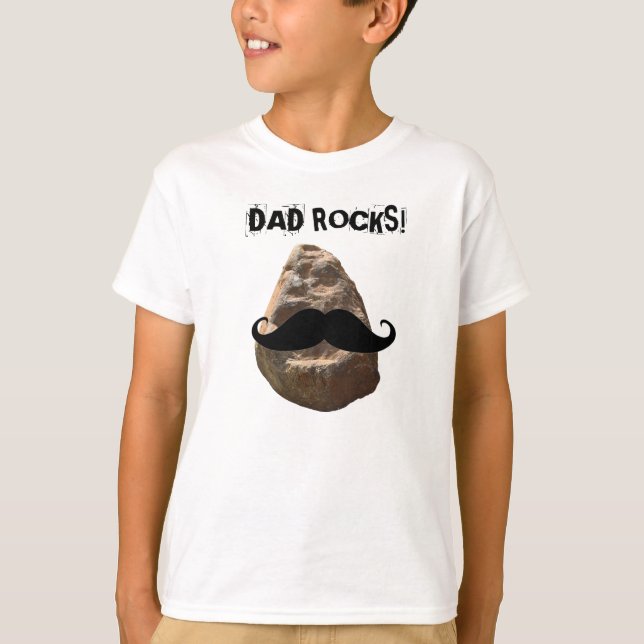T-SHIRT ROCHES DE PAPA ! (Devant)