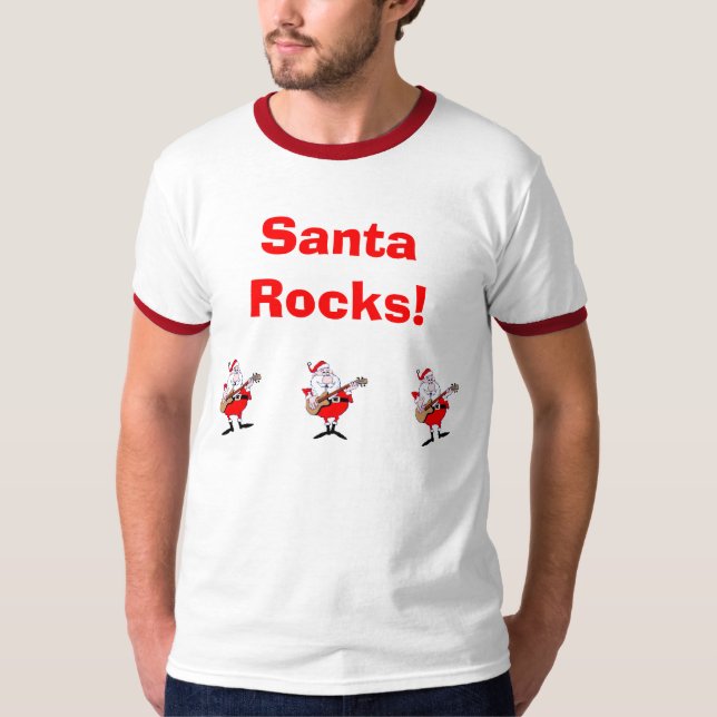 T-shirt Roches de Père Noël ! (Devant)