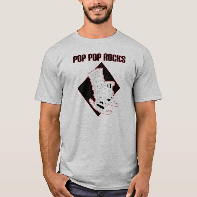 T-shirt Roches de PopPop (Devant)