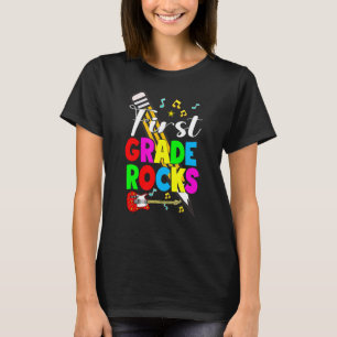 T-shirt Roches De Première Année Heureux Premier Jour Reto