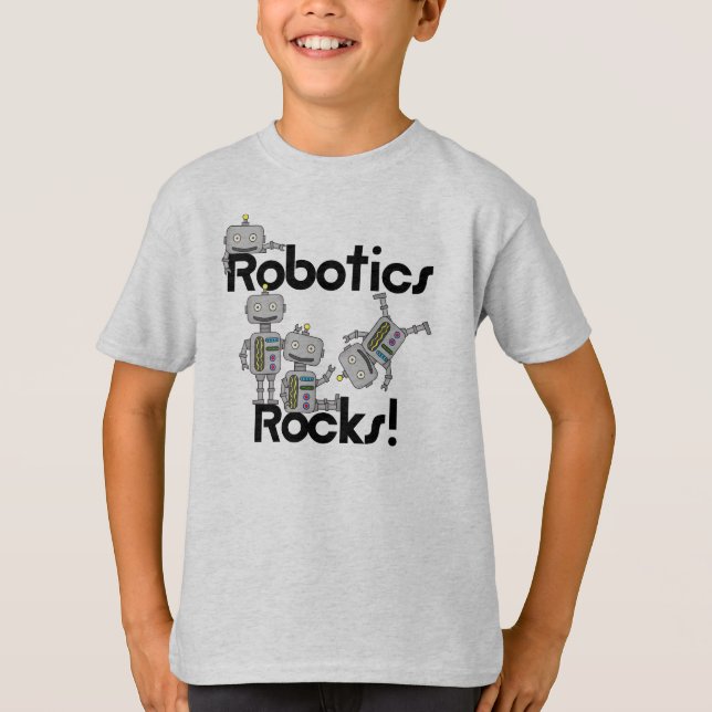 T-shirt Roches de robotique (Devant)
