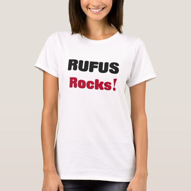 T-shirt Roches de Rufus (Devant)