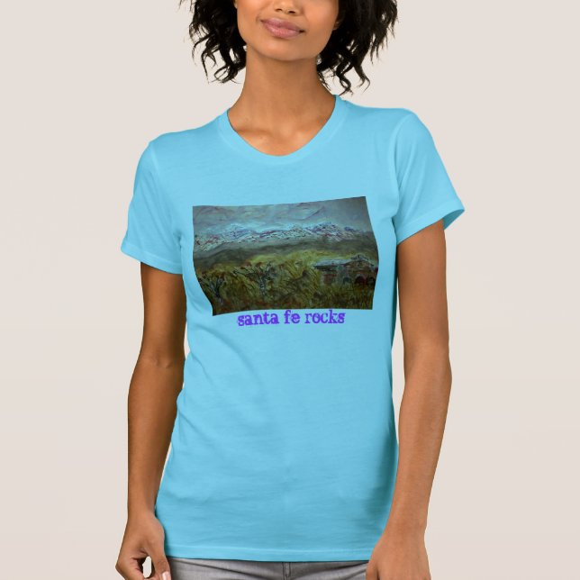 T-shirt roches de Santa Fe (Devant)