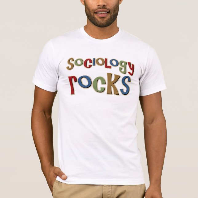 T-shirt Roches de sociologie (Devant)