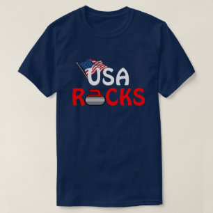 T-SHIRT ROCHES DES ETATS-UNIS