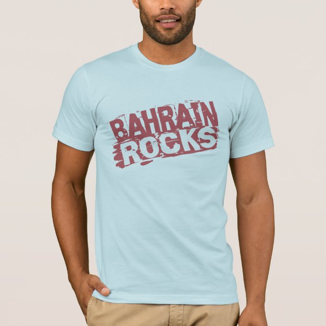 T-shirt Roches du Bahrain (Devant)