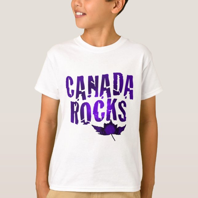 T-shirt Roches du Canada (Devant)