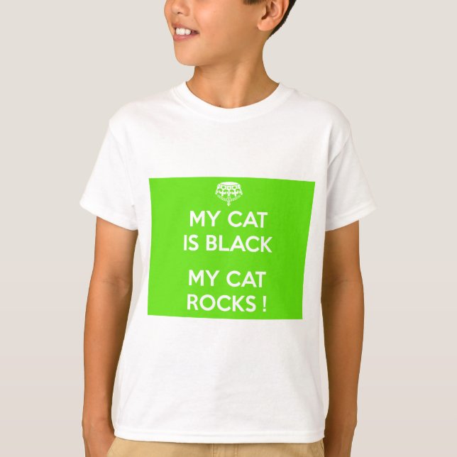 T-shirt Roches du chat noir (Devant)