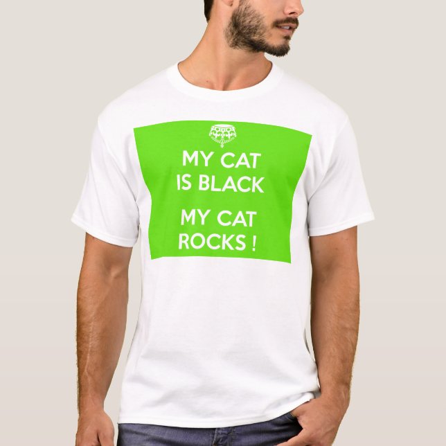 T-shirt Roches du chat noir (Devant)
