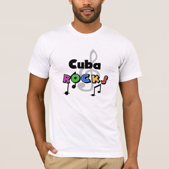 T-shirt Roches du Cuba (Devant)
