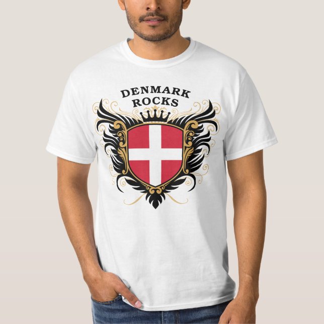 T-shirt Roches du Danemark (Devant)