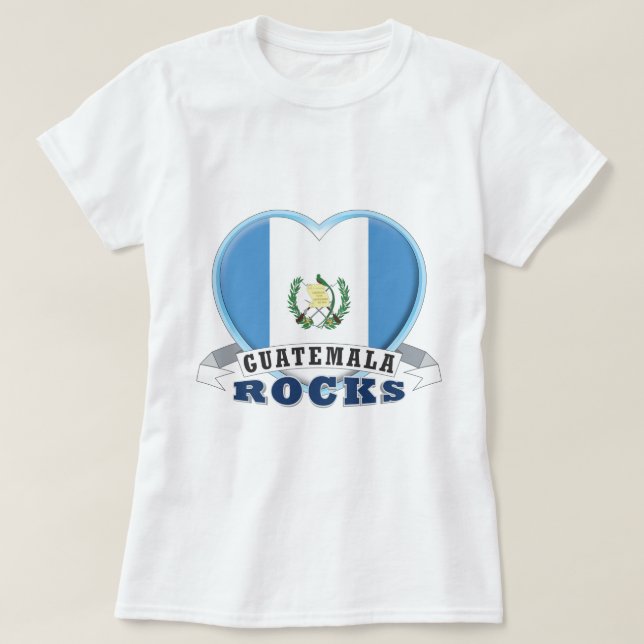 T-shirt Roches du Guatemala (Design devant)